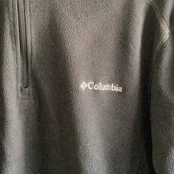 Fleece Columbia 1/4 zip pullover - Picture 2 of 4